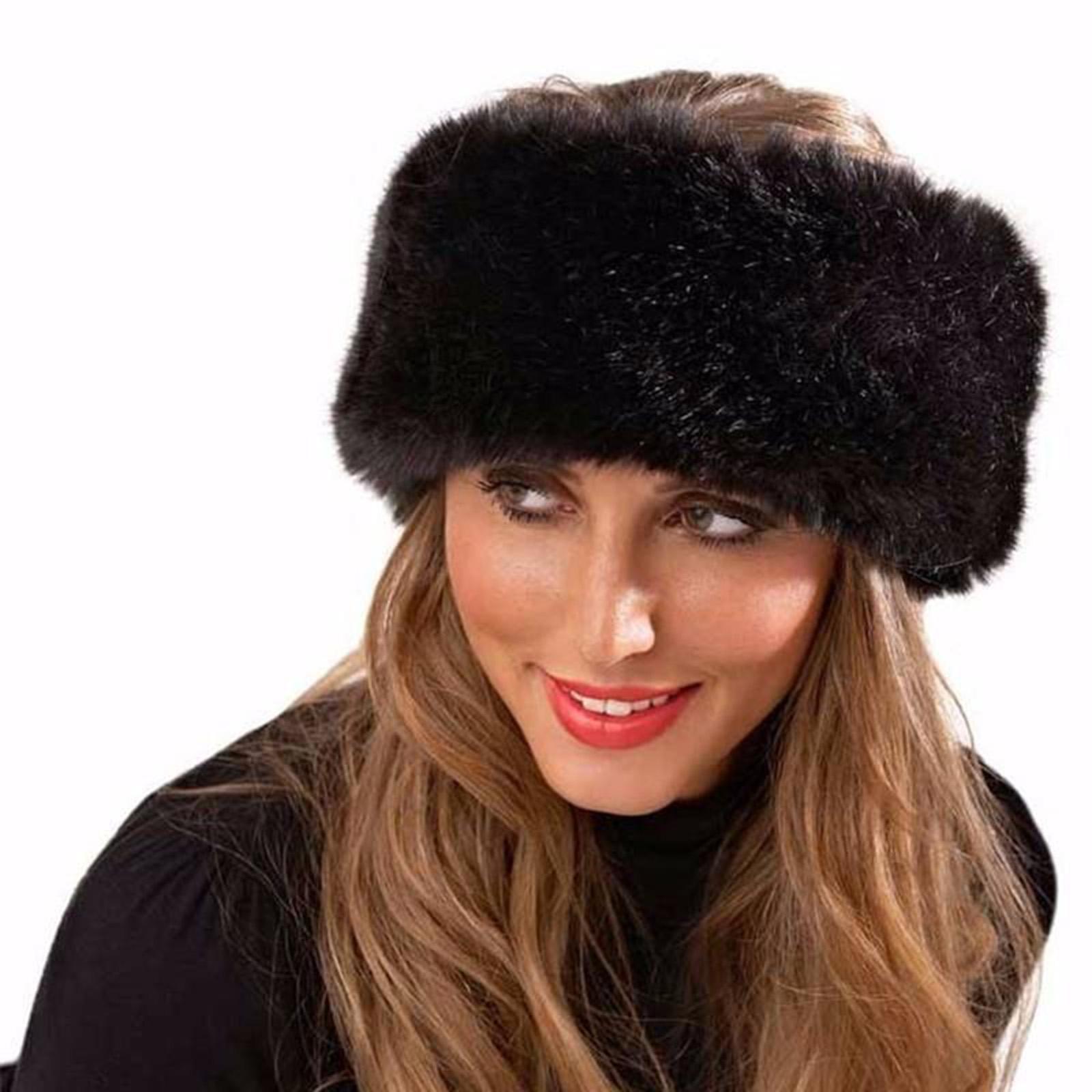 Fleece Ear Warmer Band - Ikat Kepala Penghangat Telinga Berbahan Bulu
