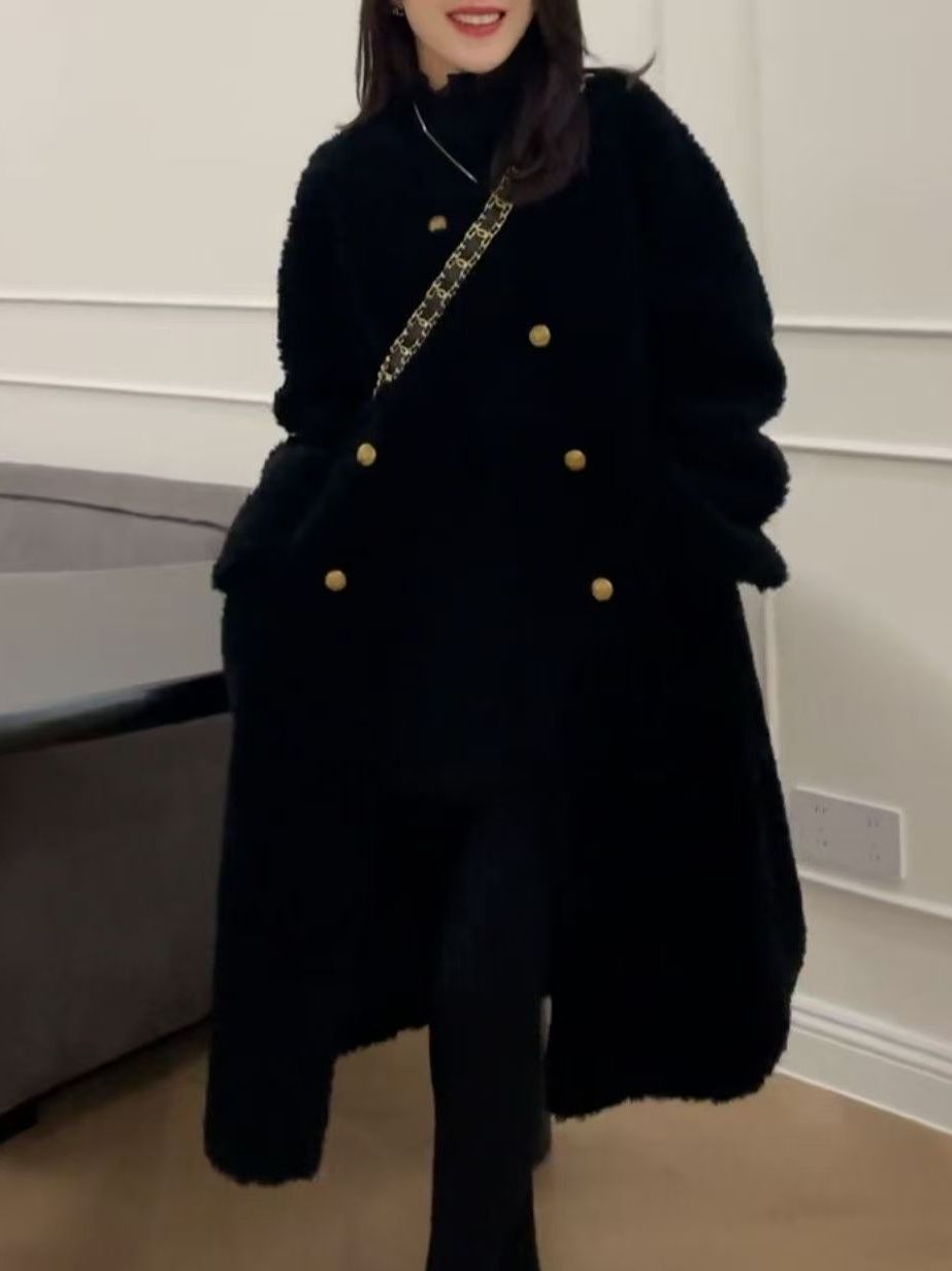 Wool Coat Peacoat - Jaket Bulu Domba Panjang Sedang Ukuran