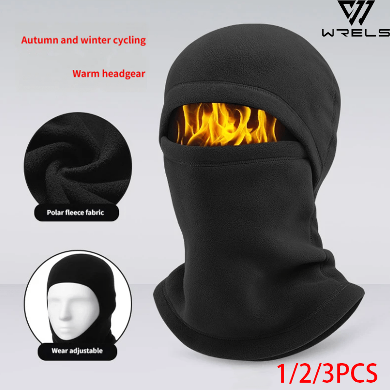 Neck Gaiter Fleece - Balaclava Hangat untuk Musim Dingin, Masker