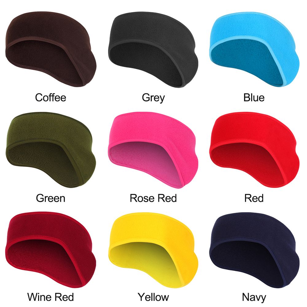 1 buah ikat rambut wanita dan  - Fleece Ear Warmer Band ulasan dan harga