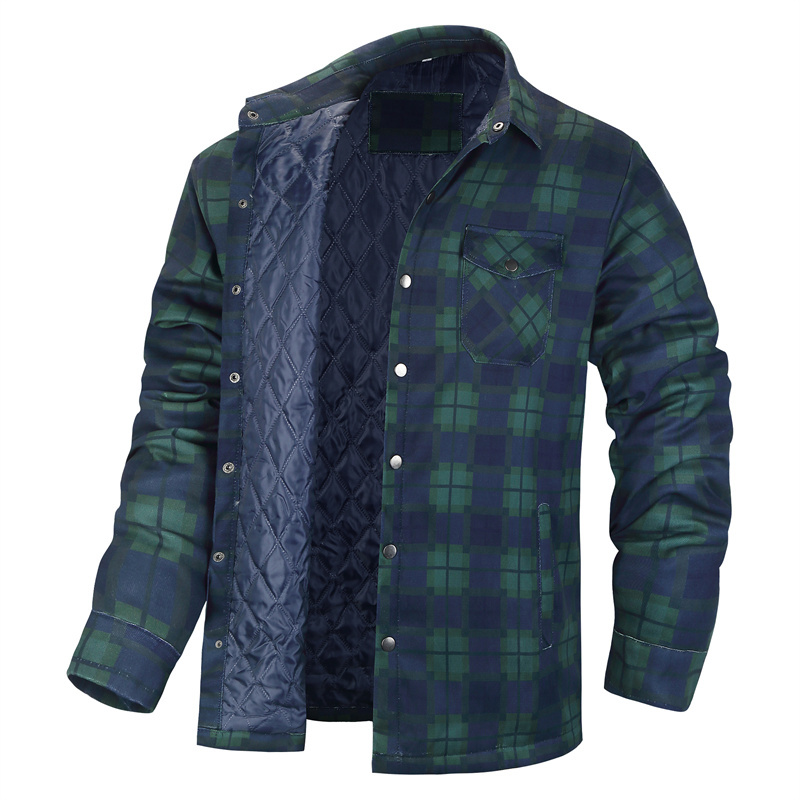 Kemeja kotak-kotak musim dingi - Flannel Shirt Lined ulasan dan harga