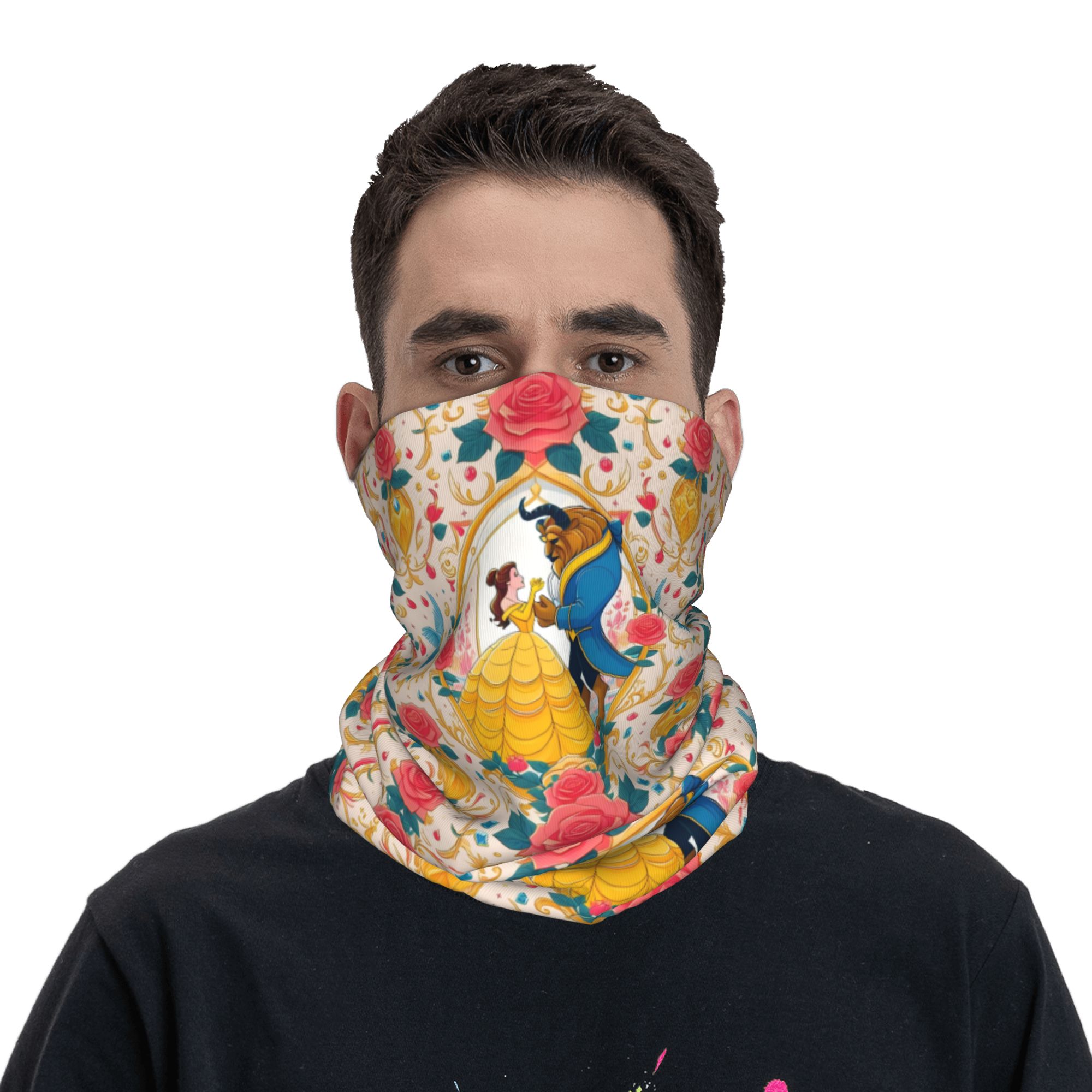 Custom B-Beauty and the B-Beas - Neck Gaiter Fleece ulasan dan harga