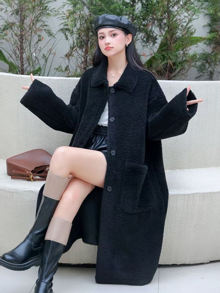 Jaket Bulu Domba Panjang Model - Wool Coat Peacoat ulasan dan harga
