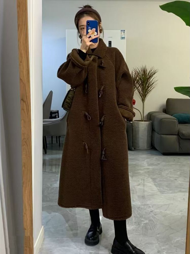 Mantel Musim Dingin Tebal Berb - Wool Coat Peacoat ulasan dan harga