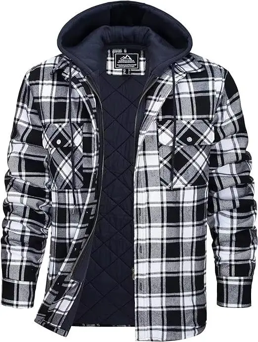 Jaket Kemeja Flanel Pria 2026  - Flannel Shirt Lined ulasan dan harga