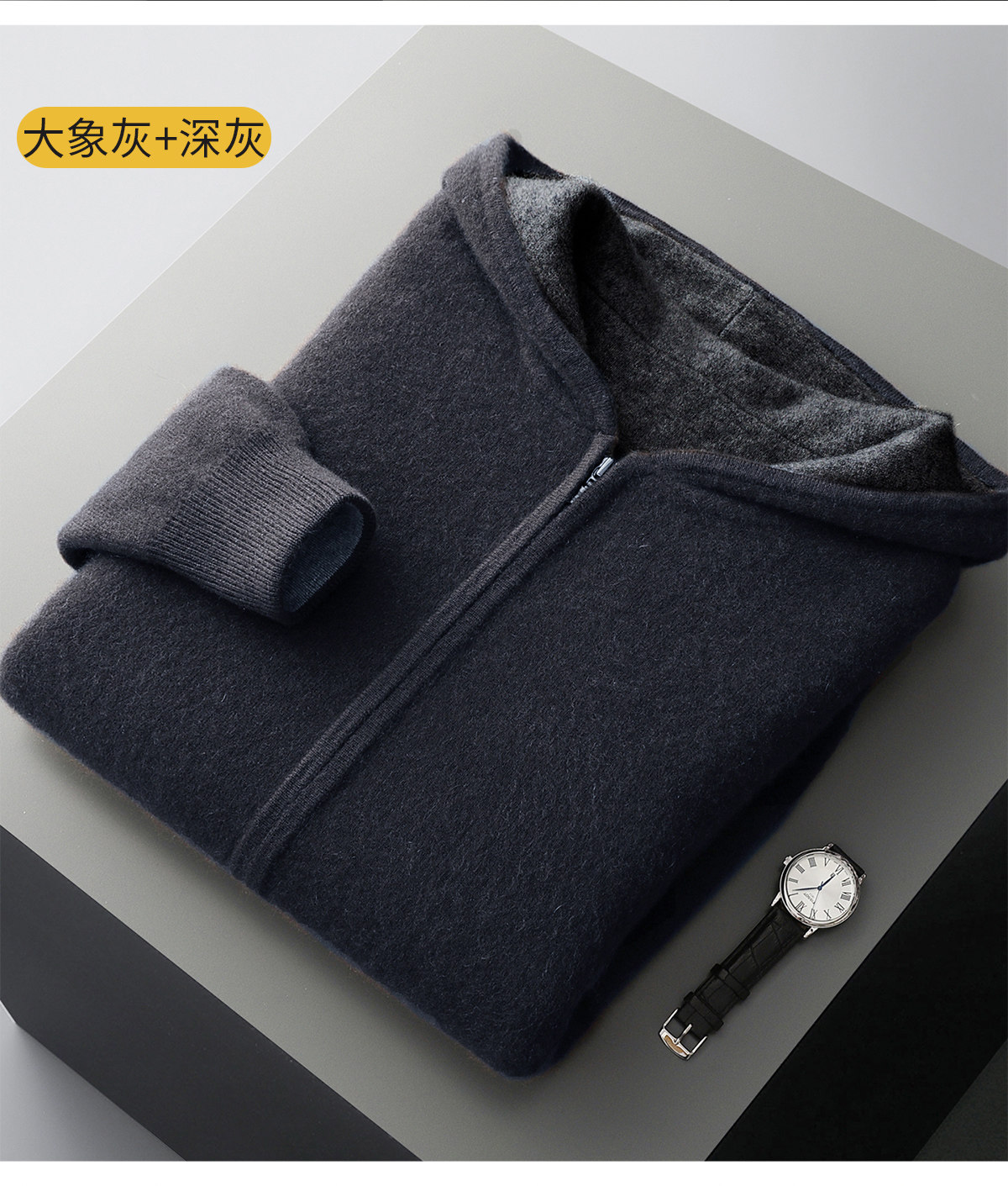 100% kasmir murni, jaket cardi - Wool Coat Peacoat ulasan dan harga